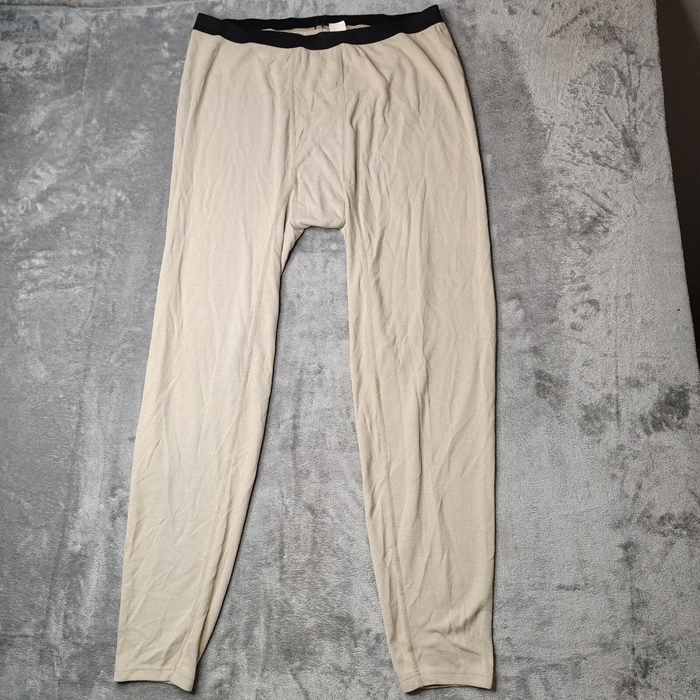 DRIFIRE FR Base‎ Layer Pants Mens Large Tan Solid Flame Resistant Long Johns
